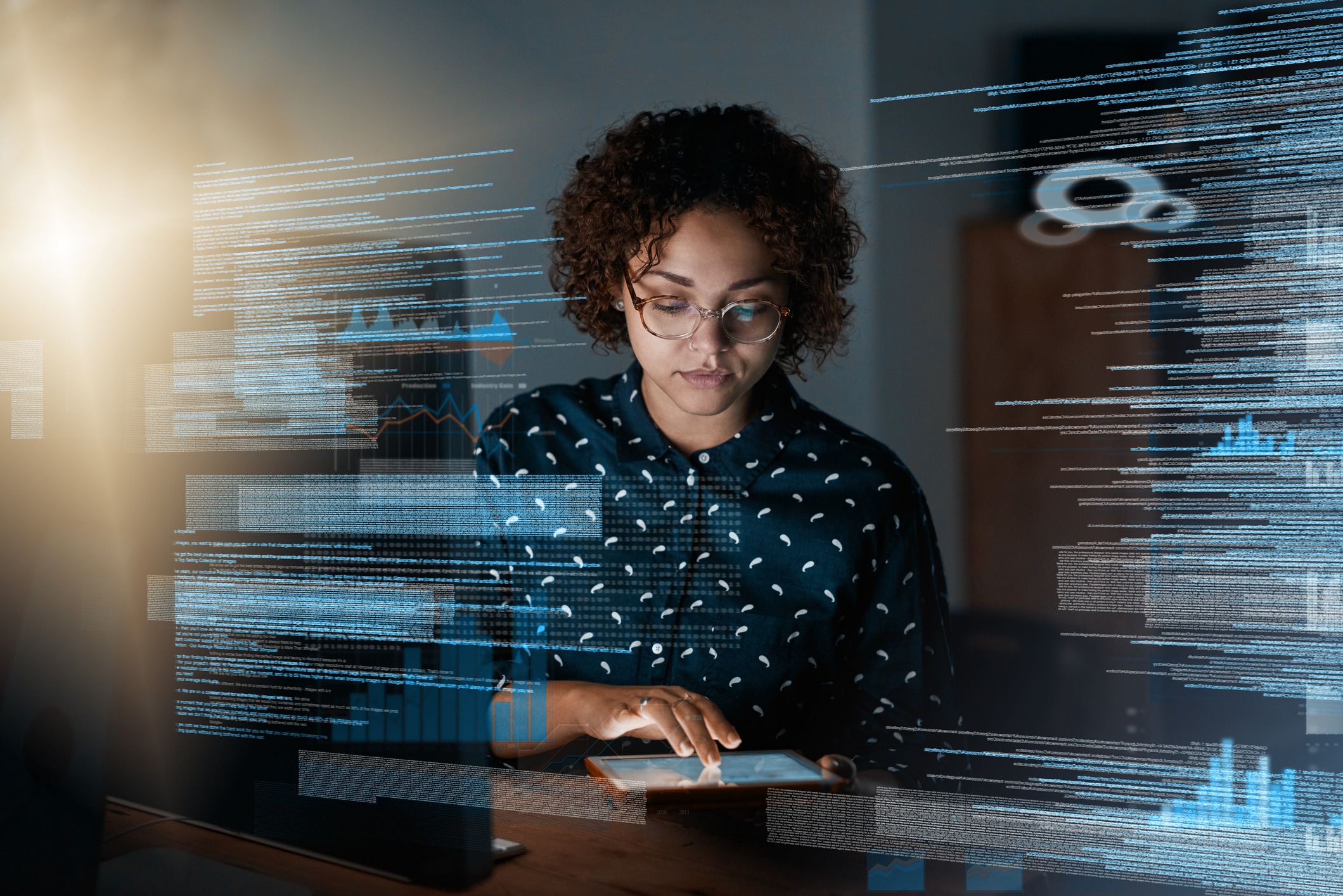Finding Her Way Around A New Network